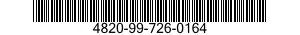 4820-99-726-0164 VALVE,PLUG 4820997260164 997260164