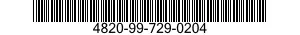 4820-99-729-0204 LOCKING PIN,VALVE 4820997290204 997290204