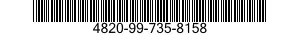 4820-99-735-8158  4820997358158 997358158