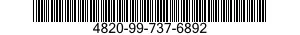 4820-99-737-6892  4820997376892 997376892