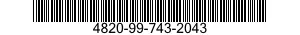 4820-99-743-2043  4820997432043 997432043