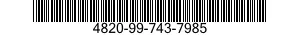 4820-99-743-7985  4820997437985 997437985