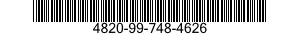 4820-99-748-4626  4820997484626 997484626