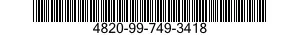 4820-99-749-3418  4820997493418 997493418