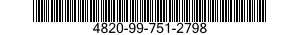 4820-99-751-2798  4820997512798 997512798