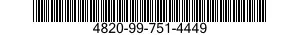 4820-99-751-4449  4820997514449 997514449