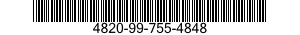 4820-99-755-4848  4820997554848 997554848