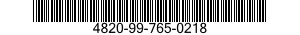 4820-99-765-0218  4820997650218 997650218