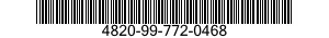 4820-99-772-0468  4820997720468 997720468