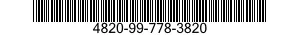 4820-99-778-3820  4820997783820 997783820