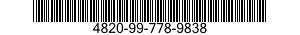 4820-99-778-9838 VALVE,PRESSURE EQUALIZING,GASEOUS PRODUCTS 4820997789838 997789838