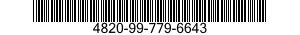 4820-99-779-6643  4820997796643 997796643