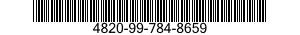 4820-99-784-8659 VALVE,STOP-CHECK 4820997848659 997848659