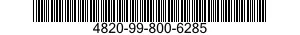 4820-99-800-6285 VALVE,REGULATING,FLUID PRESSURE 4820998006285 998006285