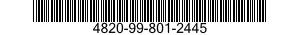 4820-99-801-2445  4820998012445 998012445