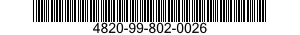 4820-99-802-0026  4820998020026 998020026