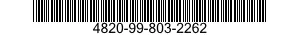 4820-99-803-2262  4820998032262 998032262