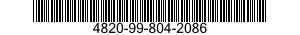 4820-99-804-2086  4820998042086 998042086