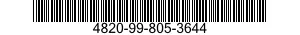 4820-99-805-3644 COCK,PLUG 4820998053644 998053644