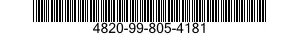 4820-99-805-4181 VALVE,REGULATING,FLUID PRESSURE 4820998054181 998054181