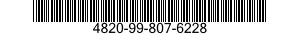 4820-99-807-6228  4820998076228 998076228