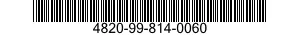 4820-99-814-0060  4820998140060 998140060