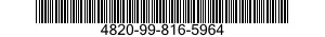 4820-99-816-5964  4820998165964 998165964