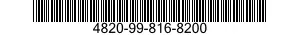 4820-99-816-8200  4820998168200 998168200