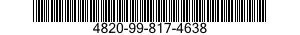 4820-99-817-4638 VALVE,DIAPHRAGM,STOP 4820998174638 998174638