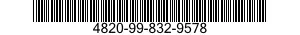 4820-99-832-9578 VALVE,REGULATING,SYSTEM PRESSURE 4820998329578 998329578