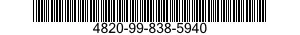 4820-99-838-5940  4820998385940 998385940