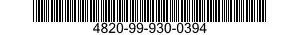 4820-99-930-0394  4820999300394 999300394