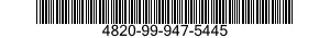 4820-99-947-5445  4820999475445 999475445