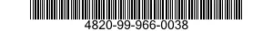 4820-99-966-0038 VALVE,CHECK 4820999660038 999660038