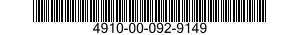 4910-00-092-9149  4910000929149 000929149