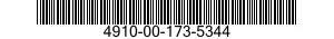 4910-00-173-5344  4910001735344 001735344