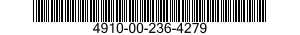 4910-00-236-4279  4910002364279 002364279
