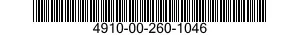 4910-00-260-1046  4910002601046 002601046