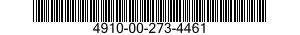 4910-00-273-4461  4910002734461 002734461