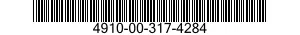 4910-00-317-4284  4910003174284 003174284