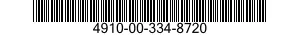 4910-00-334-8720  4910003348720 003348720