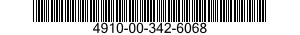 4910-00-342-6068  4910003426068 003426068