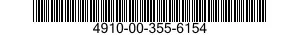 4910-00-355-6154  4910003556154 003556154