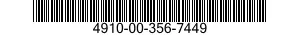 4910-00-356-7449  4910003567449 003567449
