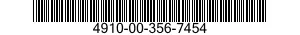 4910-00-356-7454  4910003567454 003567454