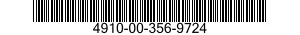 4910-00-356-9724  4910003569724 003569724