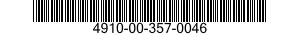 4910-00-357-0046  4910003570046 003570046
