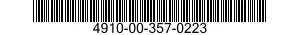 4910-00-357-0223  4910003570223 003570223