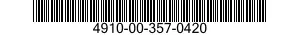 4910-00-357-0420  4910003570420 003570420