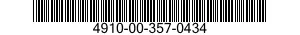 4910-00-357-0434  4910003570434 003570434